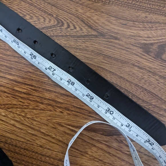 Boys XL belt with brushed steel buckle - Picture 3 of 4